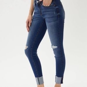 Kan Can GEMMA LOW RISE ANKLE SKINNY JEAN